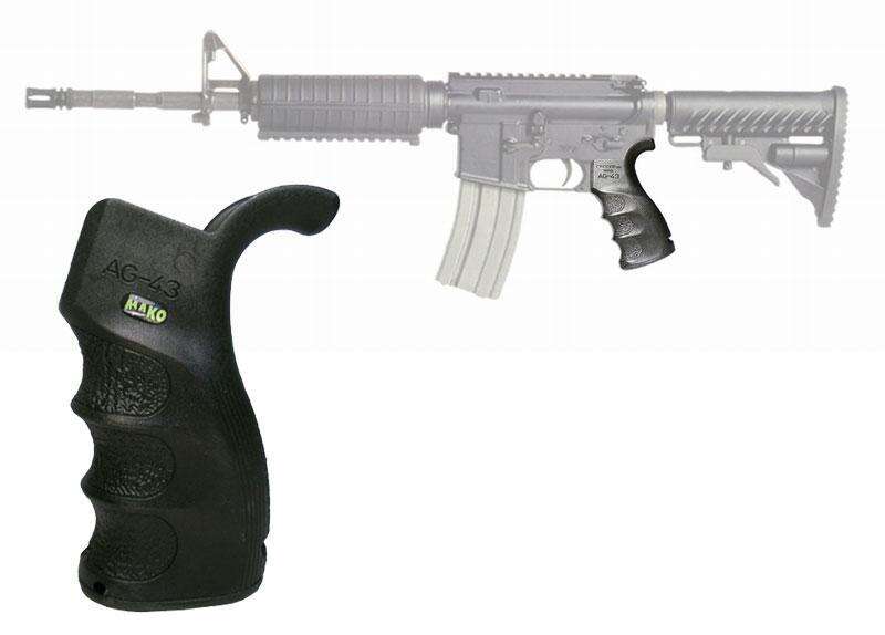 Grips Pads Stocks F.A.B. Defense AG 43 FAB DEF ERGONOMIC PSTL GRIP AR15 BLK • Model: AG-43